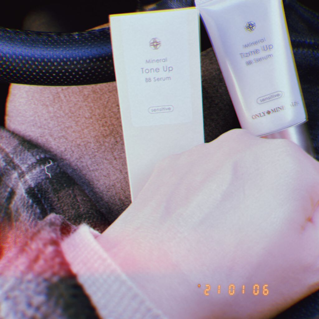 ミネラルトーンアップBBセラム/ONLY MINERALS/BBクリームを使ったクチコミ(3枚目)