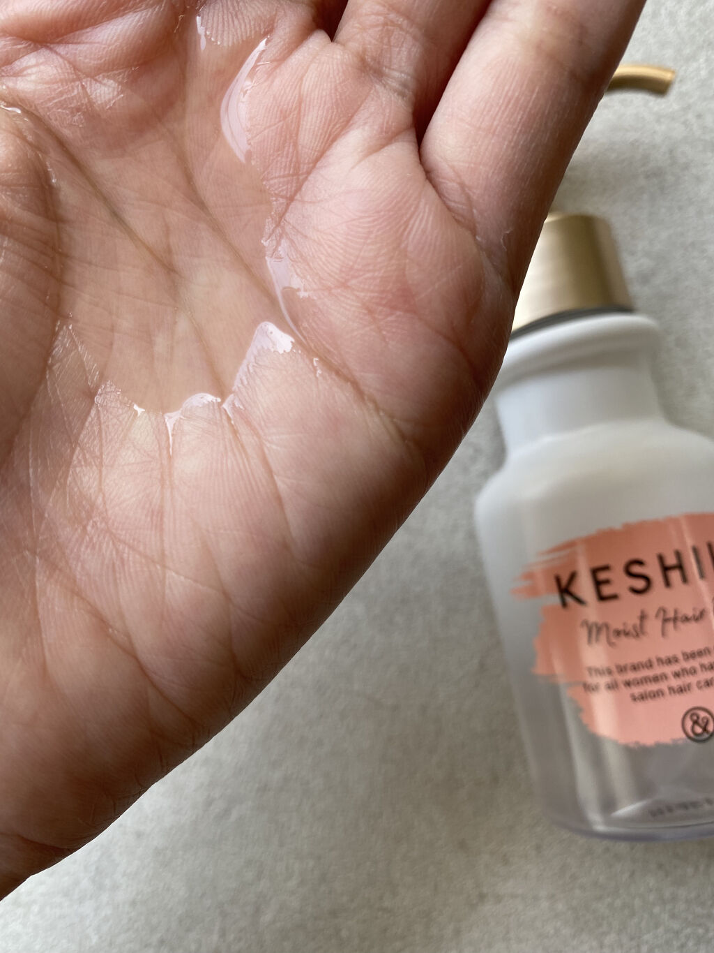 モイストリペアヘアオイル/KESHIKI/ヘアオイルを使ったクチコミ（2枚目）