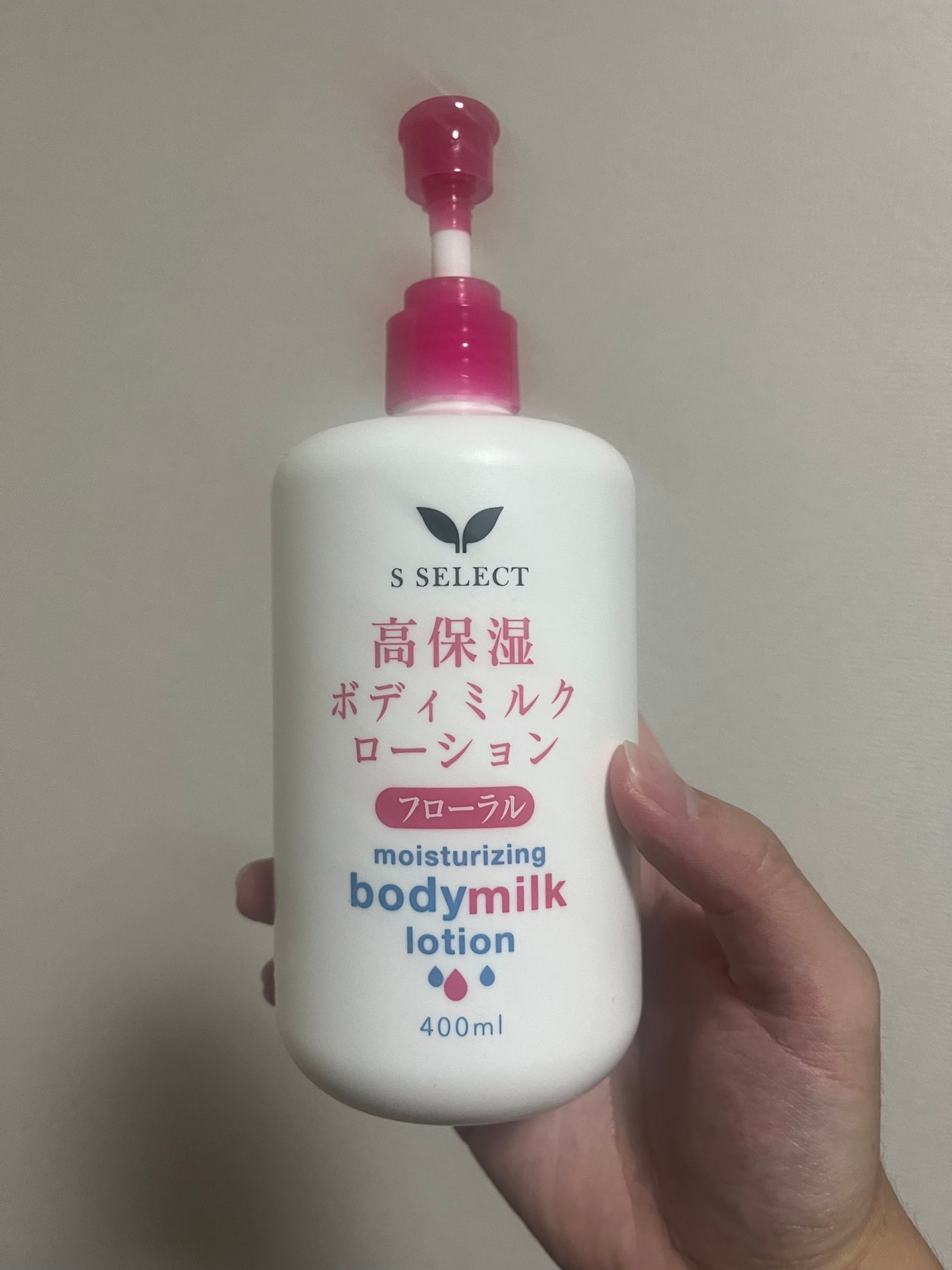 高保湿ボディミルクローション/S SELECT/ボディローションを使ったクチコミ(1枚目)