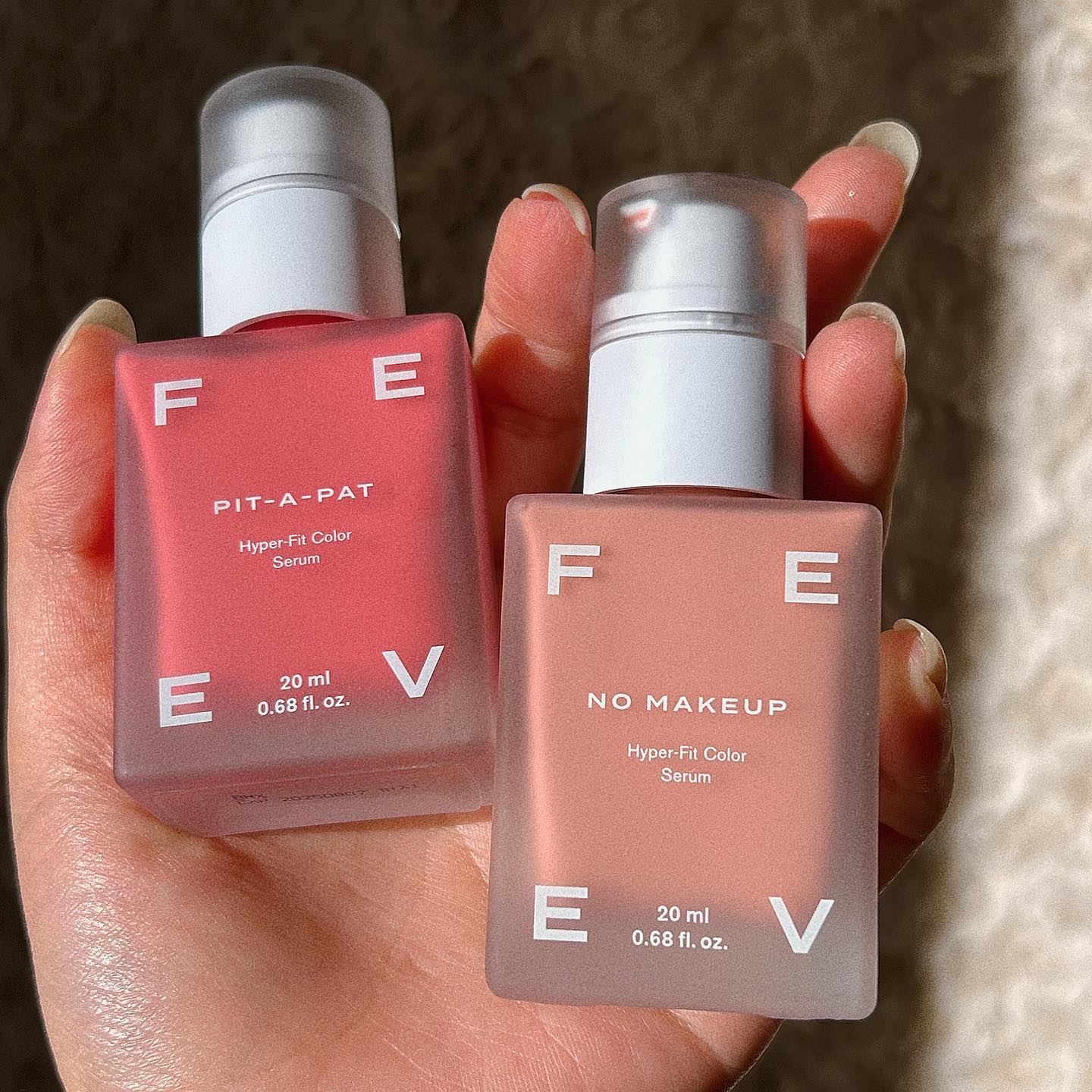 カラーセラム ノーメイクアップ/FEEV/リキッドチークを使ったクチコミ（1枚目）