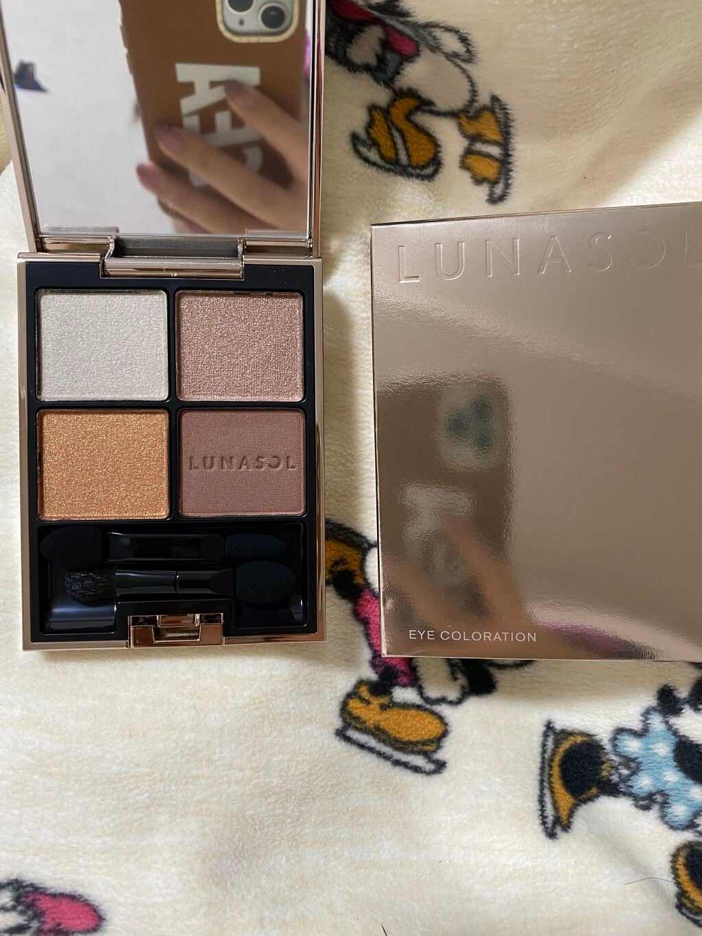 アイカラーレーション/LUNASOL/アイシャドウパレットを使ったクチコミ(2枚目)
