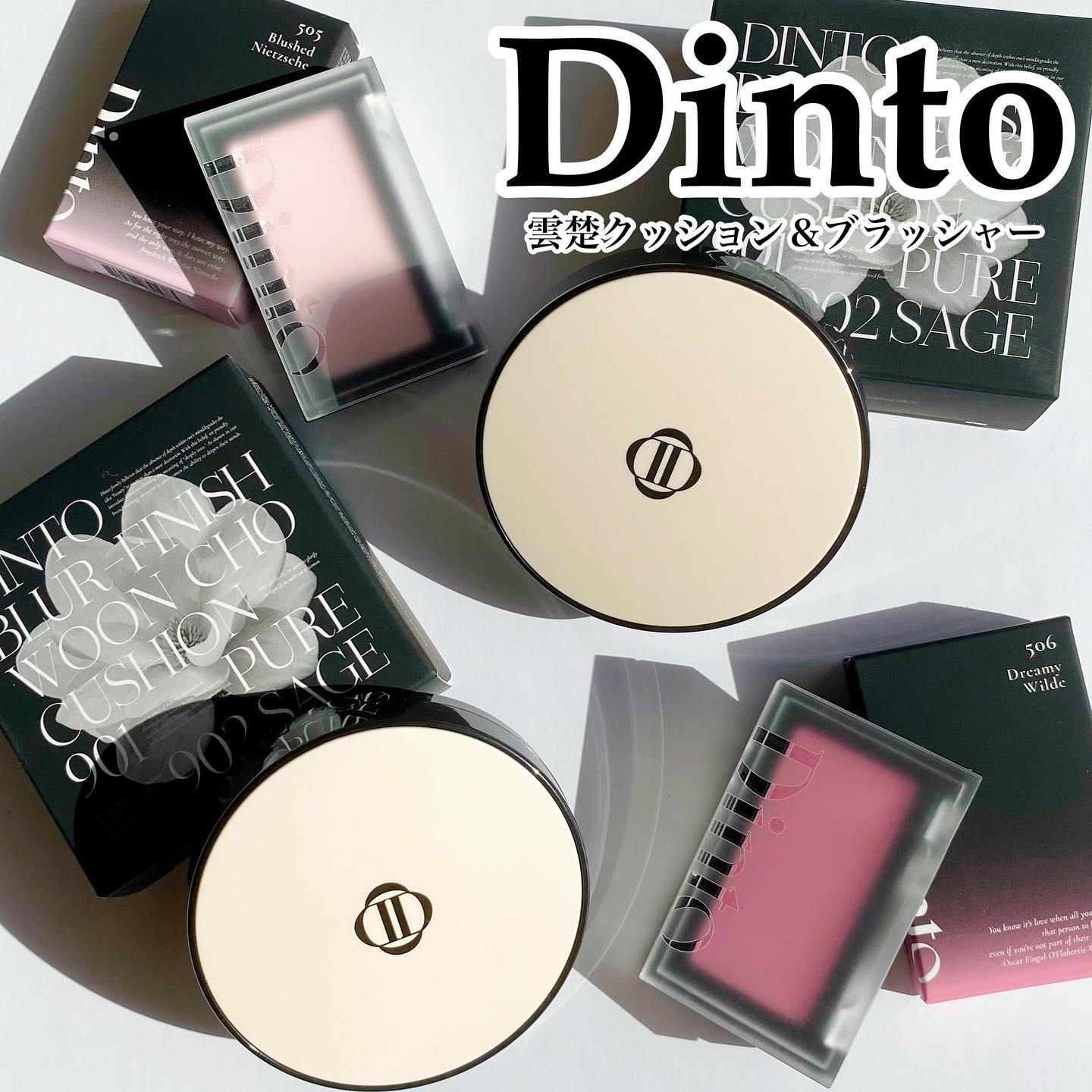 ブラーフィニシュブラッシャー/Dinto/パウダーチークを使ったクチコミ（1枚目）