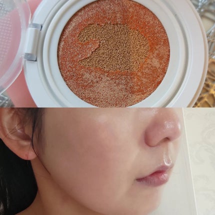 F5 リフレッシュクッション/keybo/クッションファンデーションを使ったクチコミ(3枚目)