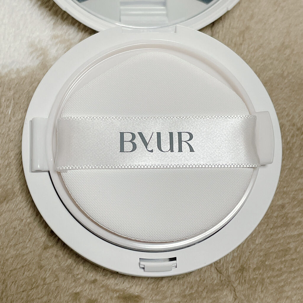 セラムフィット フルカバー グロークッション 20 クリームベージュ/ByUR/クッションファンデーションを使ったクチコミ（3枚目）