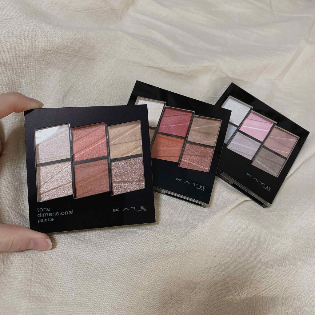トーンディメンショナルパレット/KATE/メイクアップキットを使ったクチコミ（1枚目）