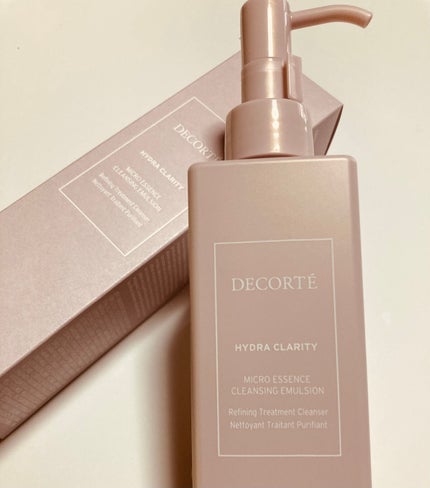 イドラクラリティ マイクロエッセンス クレンジングエマルジョン/DECORTÉ/ミルククレンジングを使ったクチコミ(1枚目)