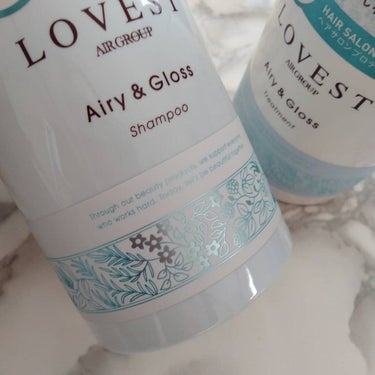 エアリーアンドグロス シャンプー／トリートメント /LOVEST by air Salon Quality Hair Care/シャンプー・コンディショナーを使ったクチコミ（4枚目）