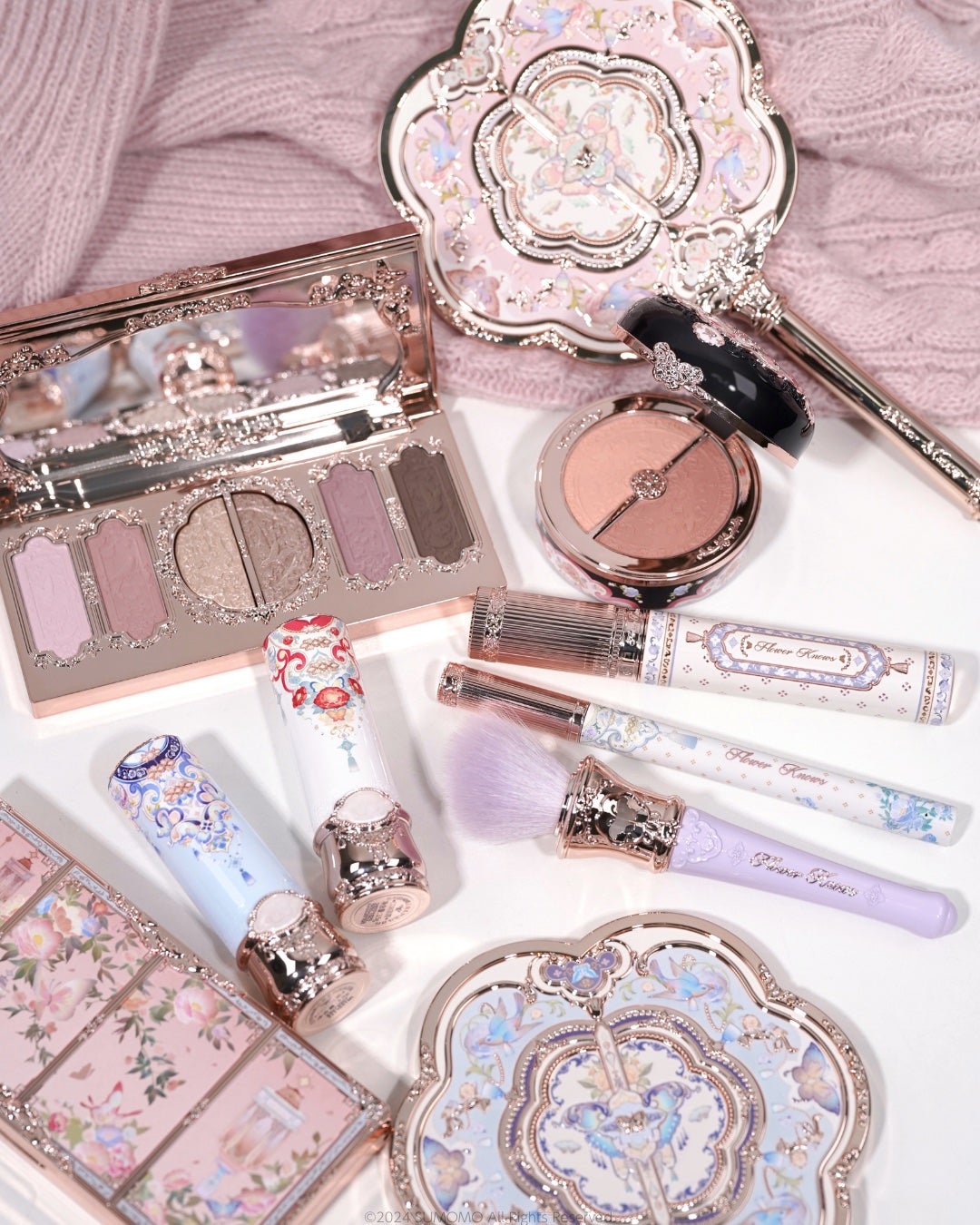 胡蝶雲肩ブラッシュデュオ<チークカラー> /FlowerKnows/パウダーチークを使ったクチコミ(9枚目)