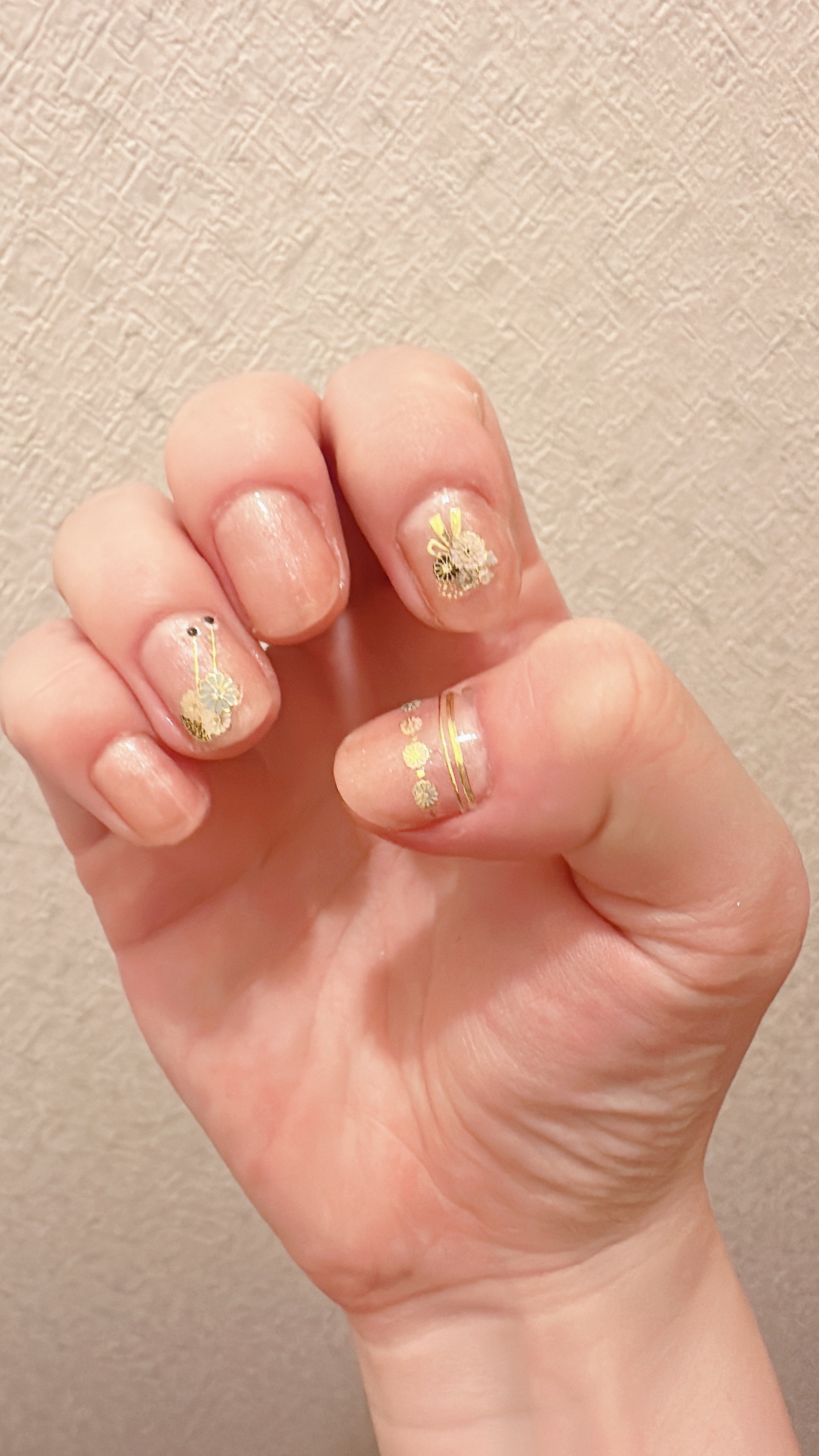 ネイルシール/セリア/ネイルシールを使ったクチコミ（2枚目）