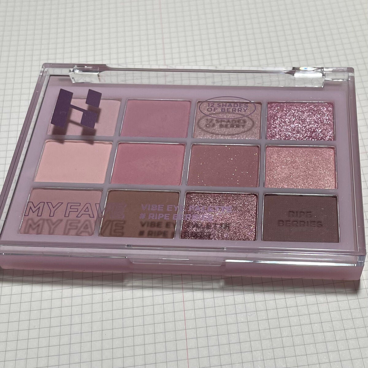 マイフェイブバイブアイパレット/HOLIKA HOLIKA/アイシャドウパレットを使ったクチコミ(1枚目)