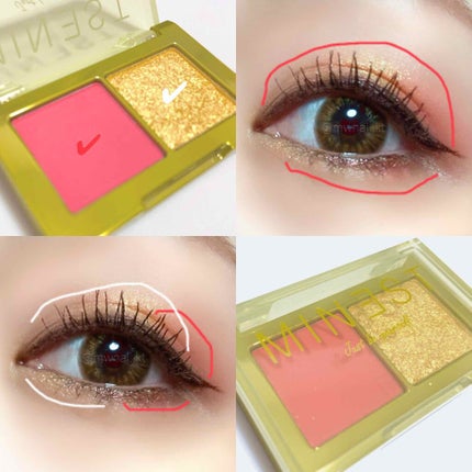 スペクトルチェンジアイシャドウ/MINEST/アイシャドウパレットを使ったクチコミ(2枚目)