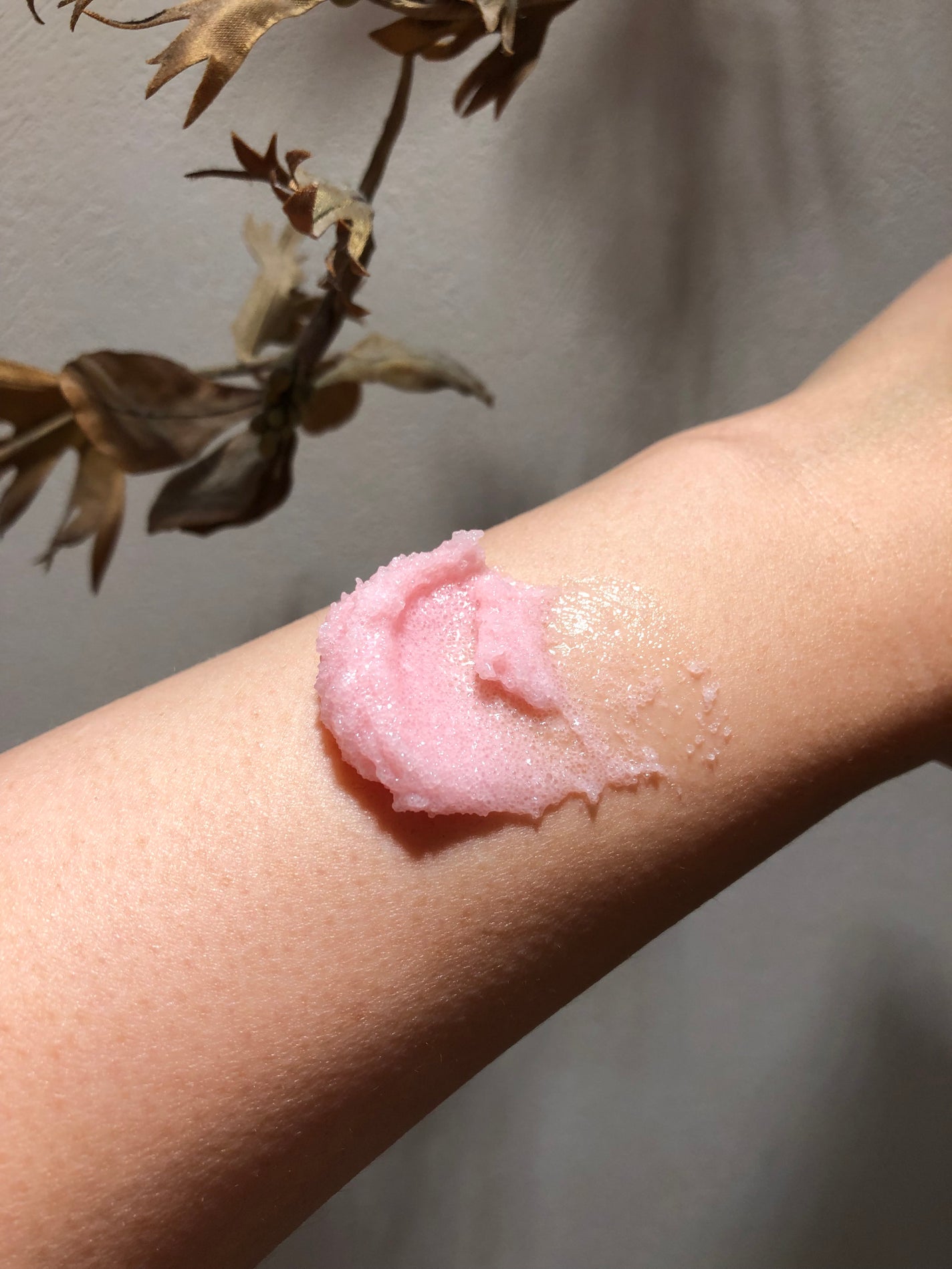 Q+Me スウィート ボム タラソ スクラブ/AGARISM/バストケア・ヒップケアを使ったクチコミ(4枚目)