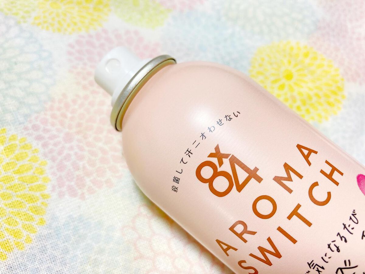 8x4 アロマスイッチ スプレー パリスブーケの香り/８ｘ４/デオドラント・制汗剤を使ったクチコミ（2枚目）