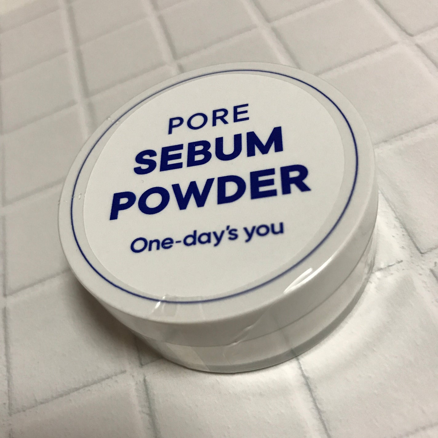 ポアセバムパウダー/One-day's you/ルースパウダーを使ったクチコミ(5枚目)