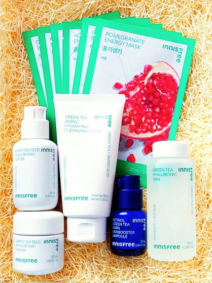 グリーンティー ヒアルロン スキン/innisfree/化粧水を使ったクチコミ(1枚目)