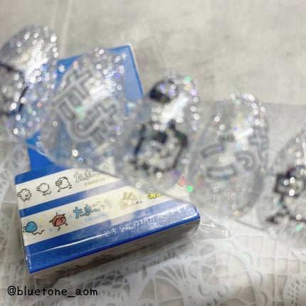 ⋆͛🦖⋆͛aomi on LIPS 「キャンドゥで発売されていたたまごっちのクリアシール使ってネイル..」(9枚目)