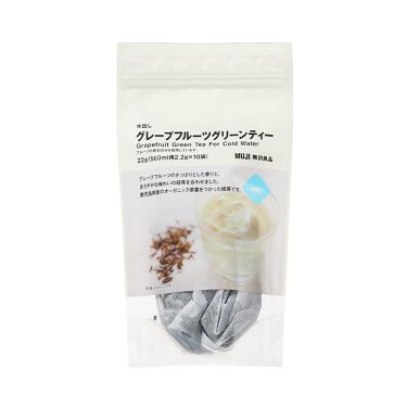 試してみた 水出しグレープフルーツグリーンティー 無印良品 Lips 試してみた 水出しグレープフルーツグリーンティー 無印良品 Lips