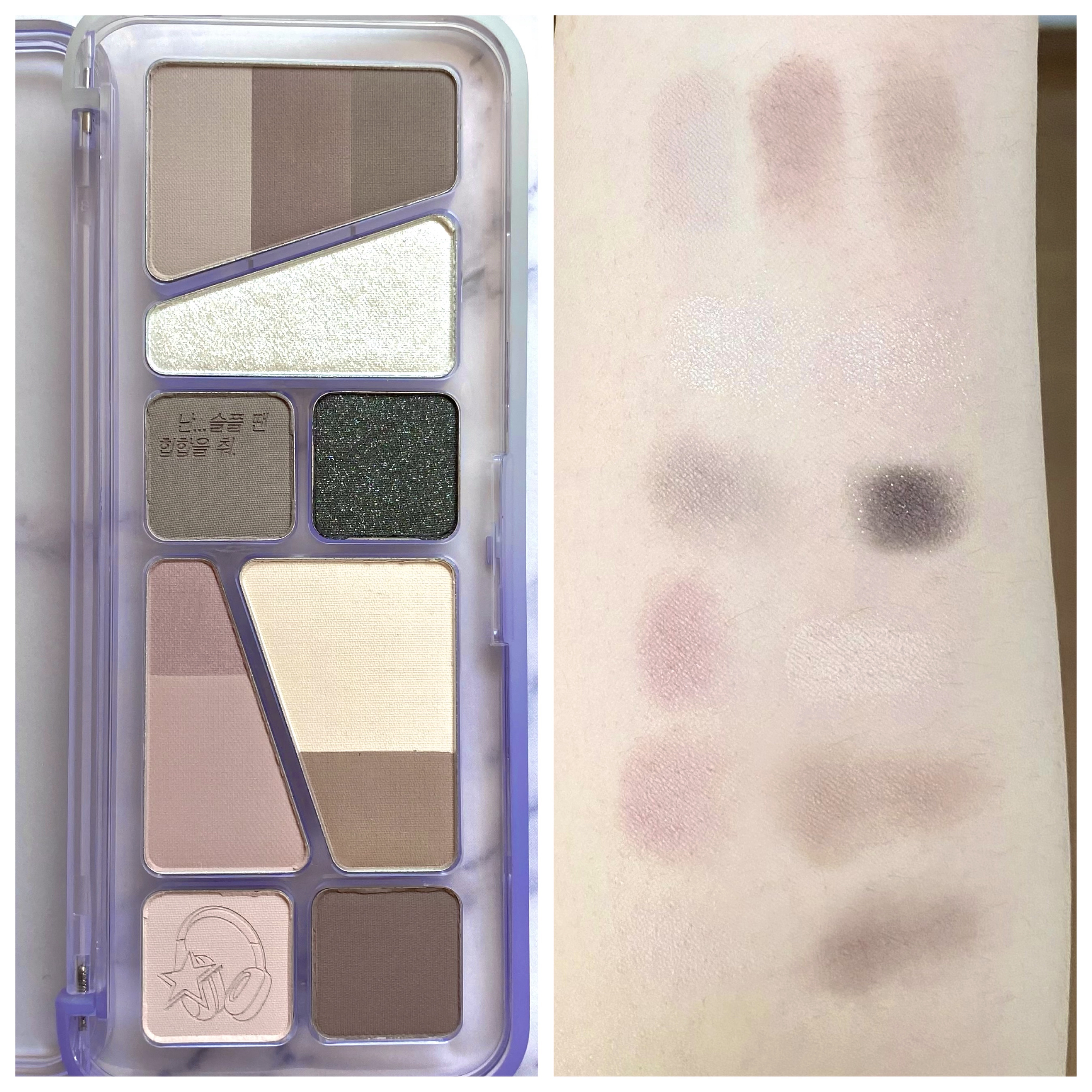 プロ アイ パレット エアー 13 ダンシング スモーキー(DANCING SMOKEY)/CLIO/アイシャドウパレットを使ったクチコミ（3枚目）