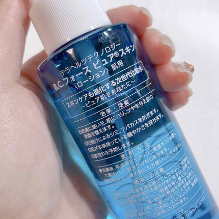 B.C.FORCE PURE SKIN/B.C.FORCE/ミスト状化粧水を使ったクチコミ(4枚目)