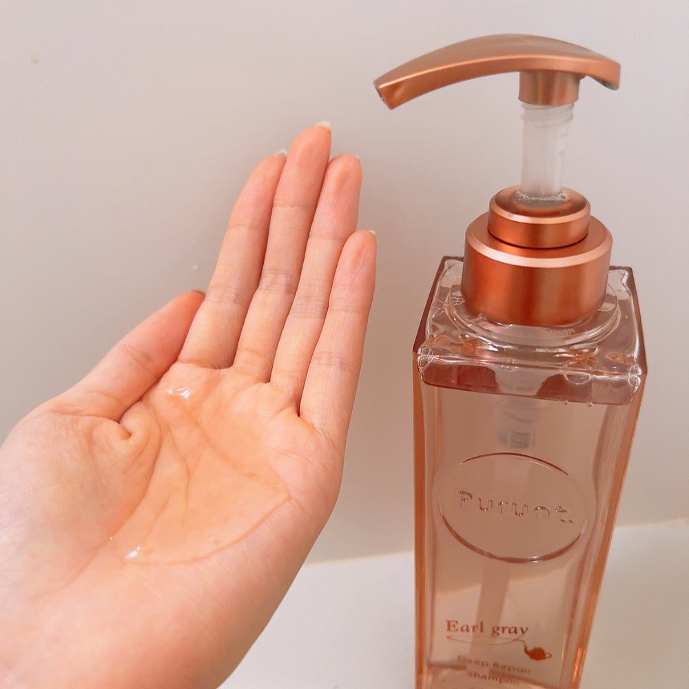 プルント ディープリペアペアセット アールグレイ N/Purunt./市販シャンプーを使ったクチコミ（2枚目）