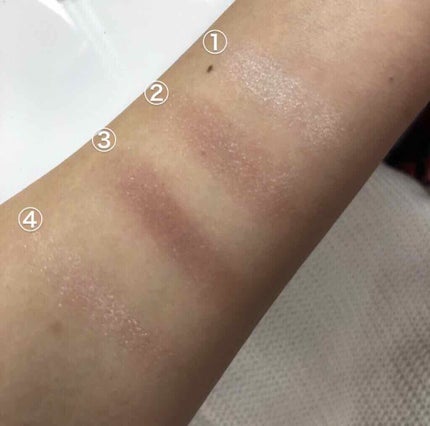 リアルクローズシャドウ/excel/アイシャドウパレットを使ったクチコミ(3枚目)