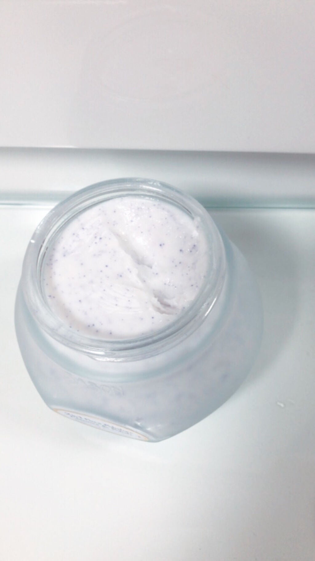 フェイスポリッシャー リラクシング(ラベンダー)/SABON/スクラブ・ゴマージュを使ったクチコミ(2枚目)