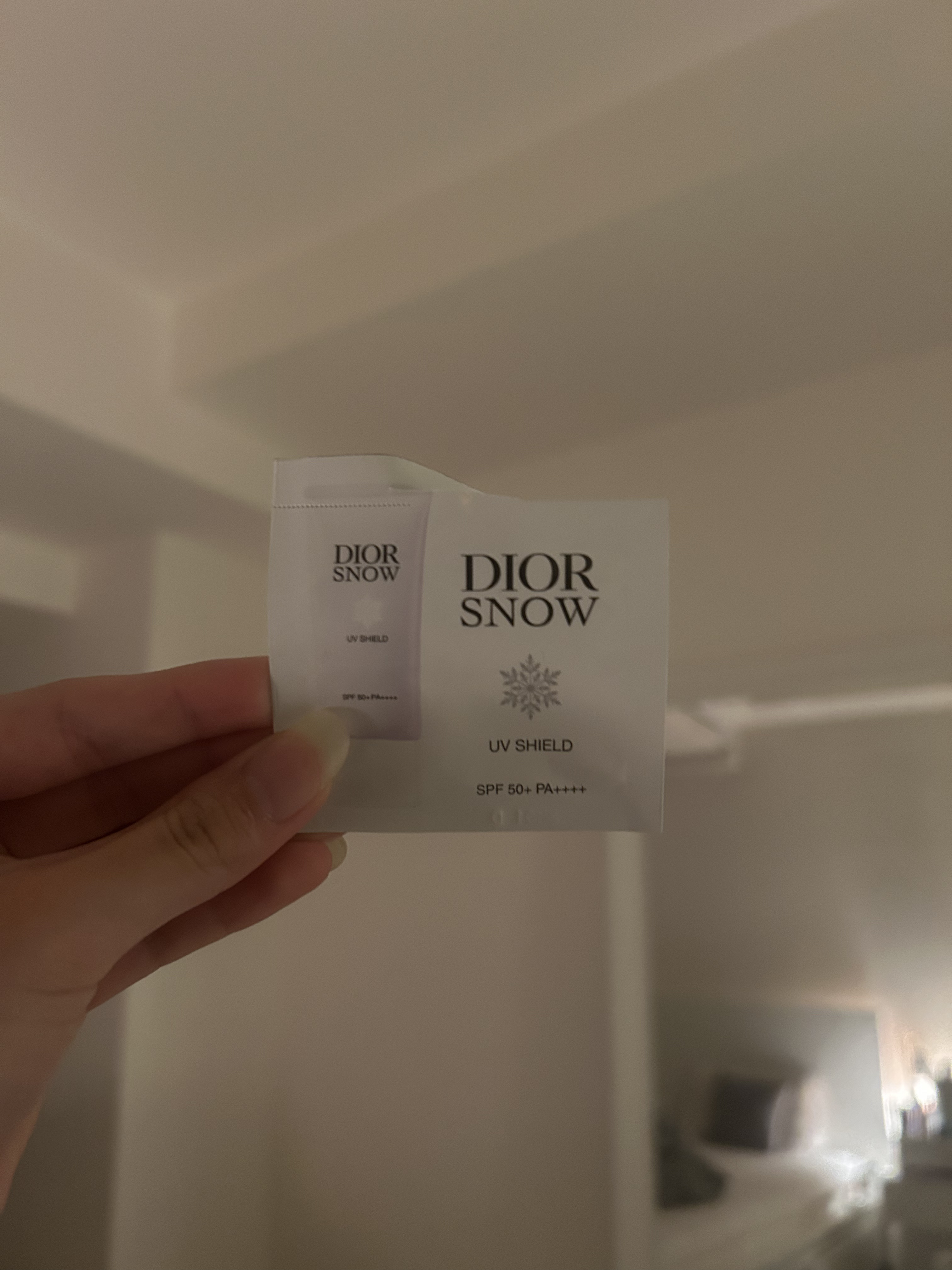 ディオール スノー UVシールド 50+/Dior/日焼け止めミルクを使ったクチコミ（1枚目）