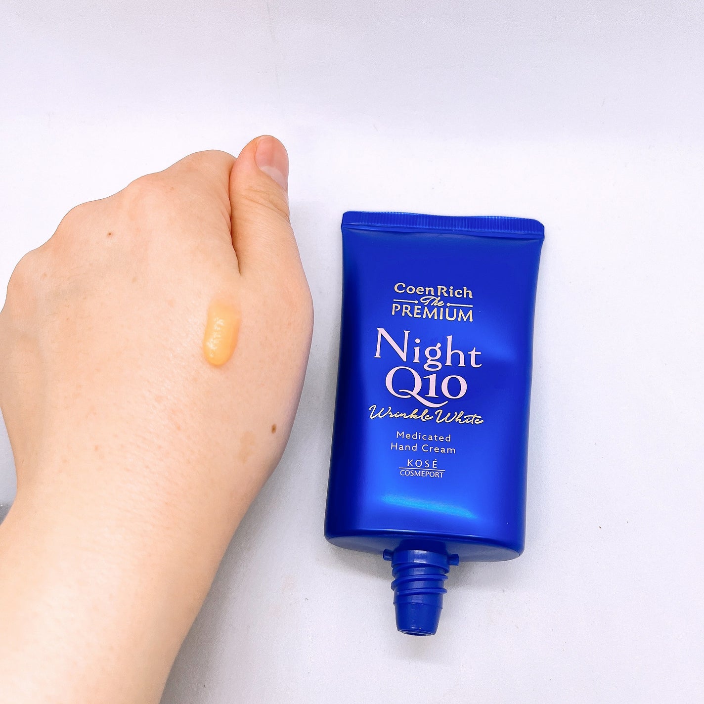 コエンリッチ ザ プレミアム 薬用リンクルナイト ハンドクリーム 【医薬部外品】/コエンリッチQ10/ハンドクリームを使ったクチコミ(6枚目)
