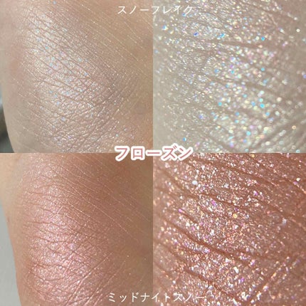 グリッタースノー エアームースアイズパレット/ETUDE/アイシャドウパレットを使ったクチコミ(3枚目)