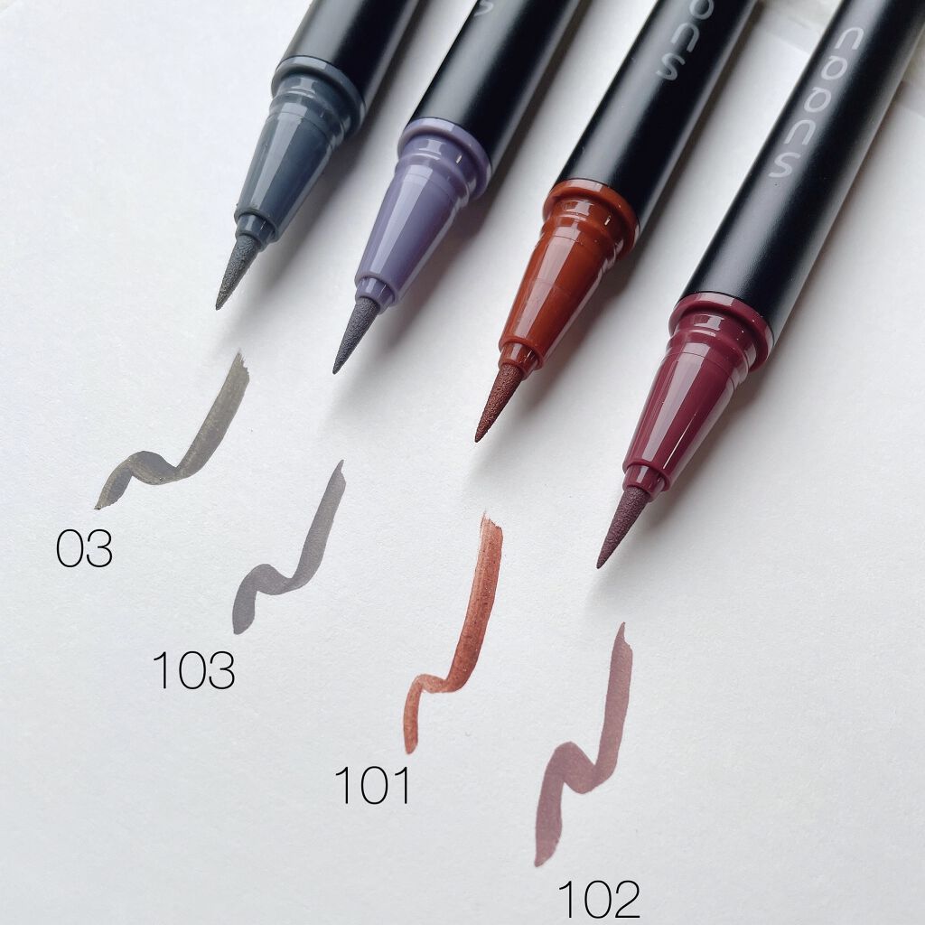 ニュアンス アイライナー/SUQQU/リキッドアイライナーを使ったクチコミ（2枚目）