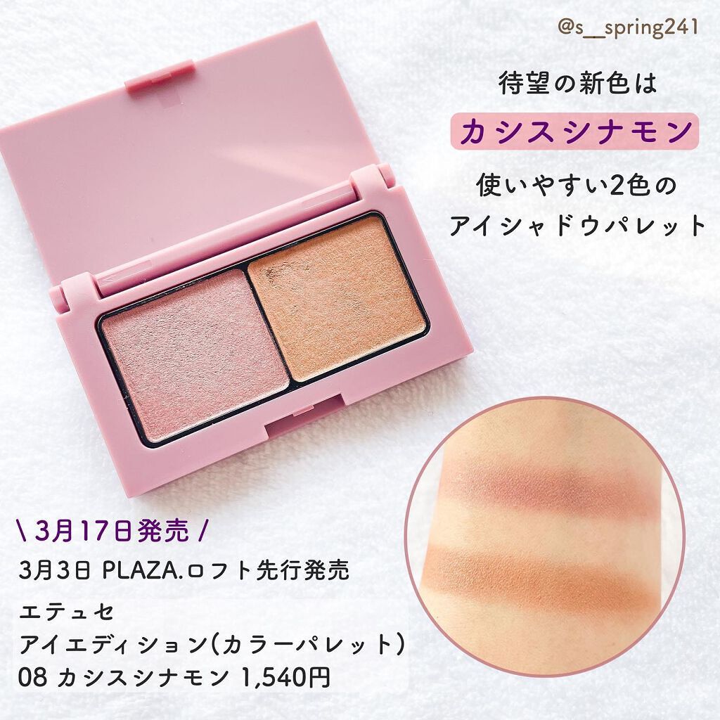 エテュセ アイエディション(カラーパレット)/ettusais/アイシャドウパレットを使ったクチコミ(5枚目)