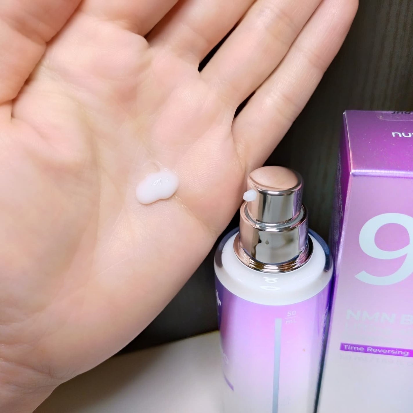 9番 NMNバイオリフト濃縮美容液/numbuzin/美容液を使ったクチコミ(3枚目)