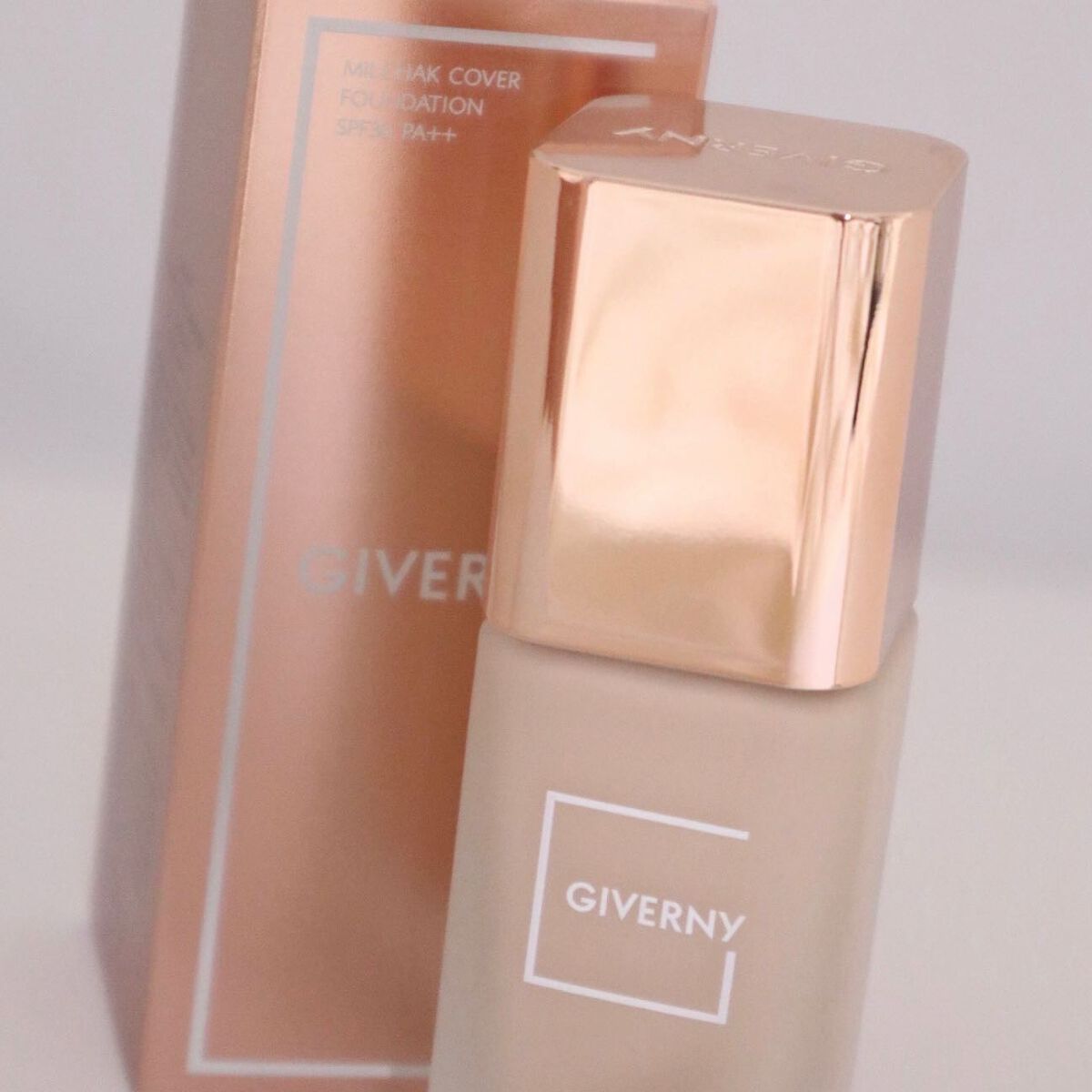 密着カバーファンデーション/GIVERNY/リキッドファンデーションを使ったクチコミ（2枚目）