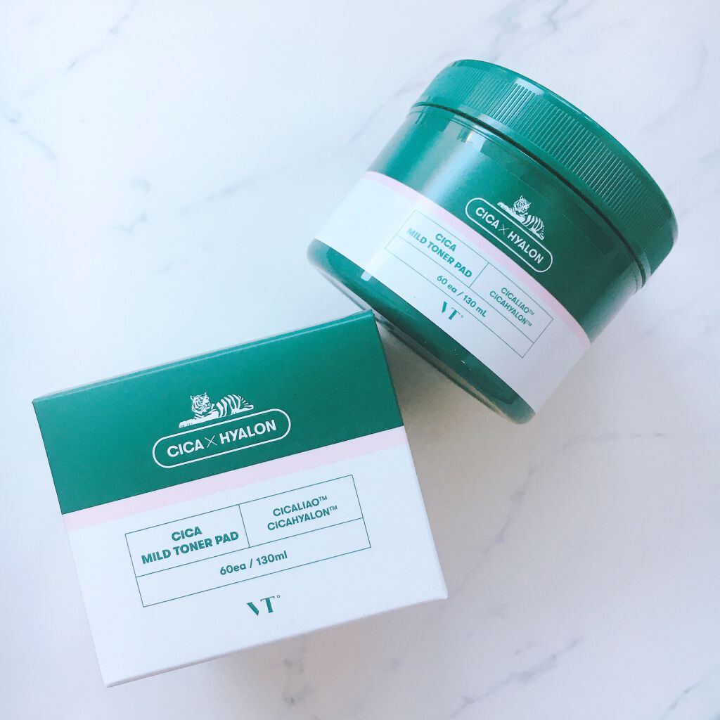 CICA マイルドトナーパッド/VT/トナーパッドを使ったクチコミ（1枚目）