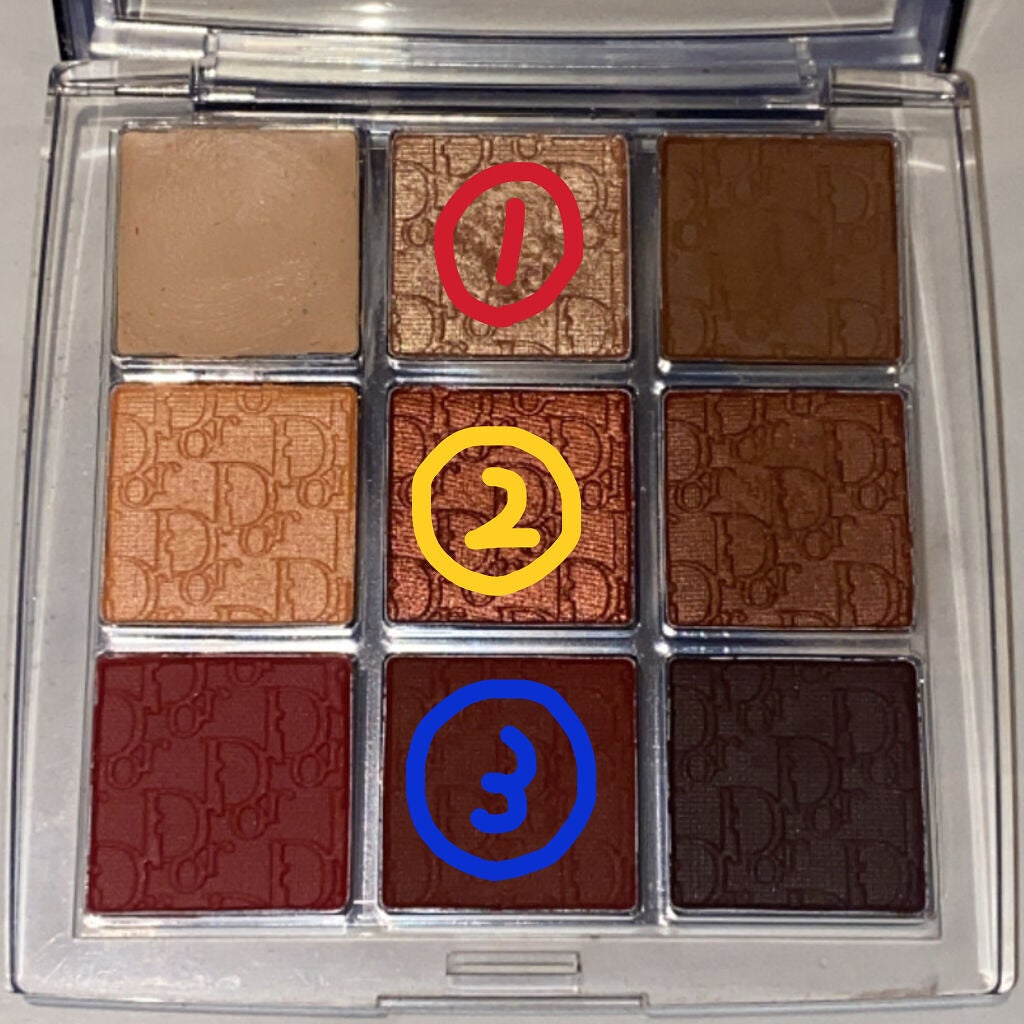 ディオール バックステージ アイ パレット/Dior/アイシャドウパレットを使ったクチコミ(4枚目)