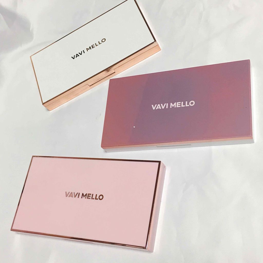 バレンタインボックス3ローズモーメント/VAVI MELLO/アイシャドウパレットを使ったクチコミ（3枚目）