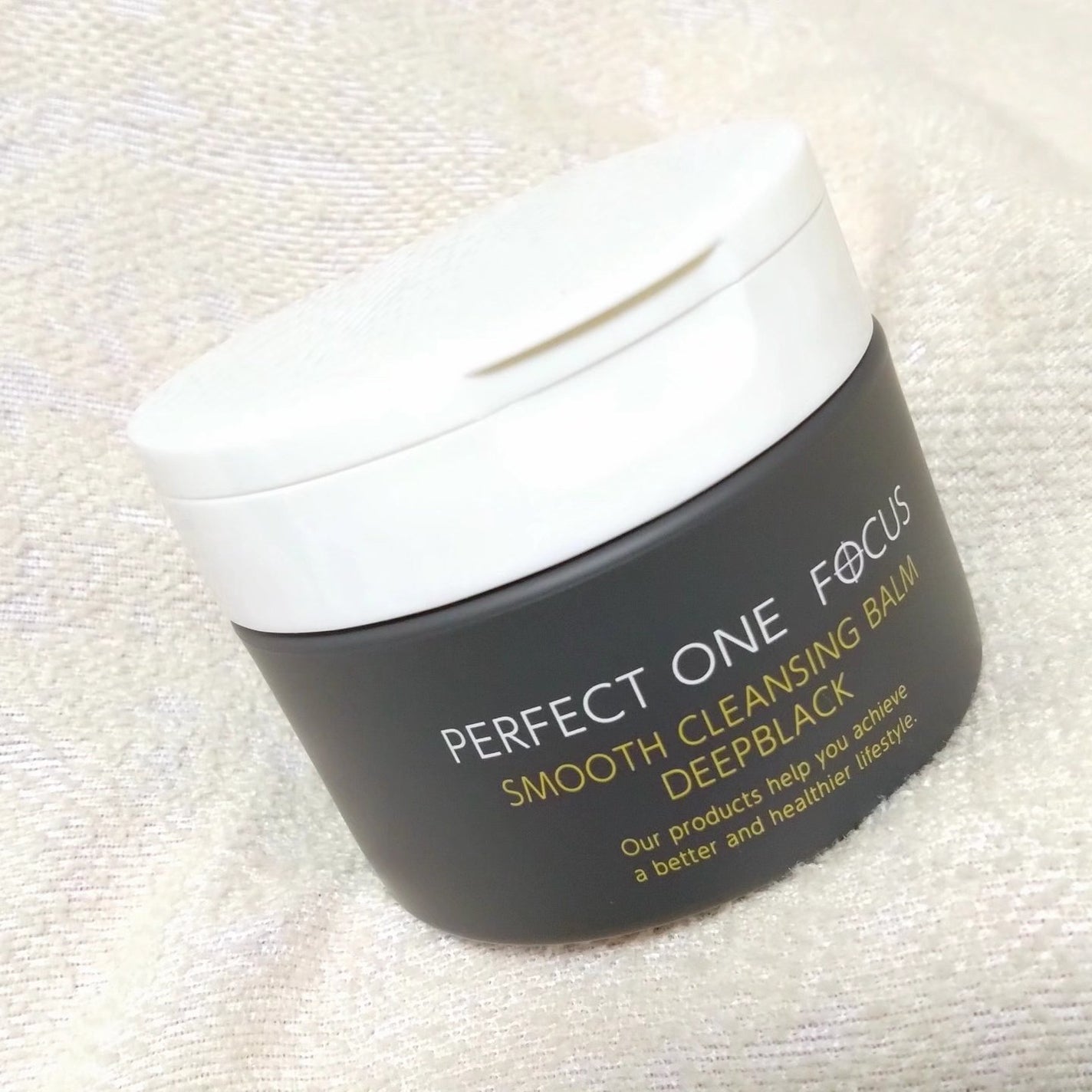 パーフェクトワンフォーカス スムースクレンジングバーム ディープブラック/PERFECT ONE  FOCUS/クレンジングバームを使ったクチコミ(2枚目)