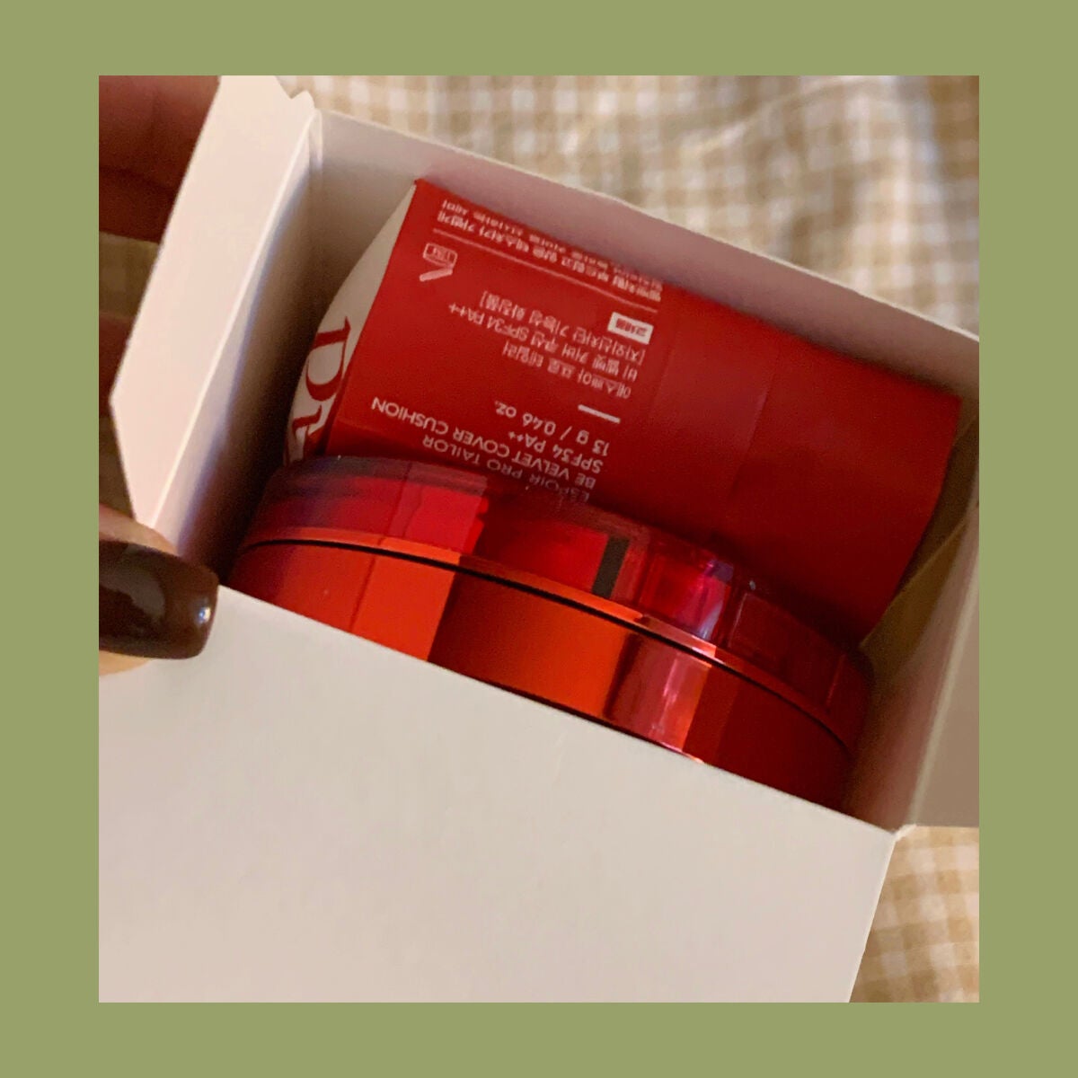 プロテーラービーベルベットカバークッション/espoir/クッションファンデーションを使ったクチコミ(2枚目)