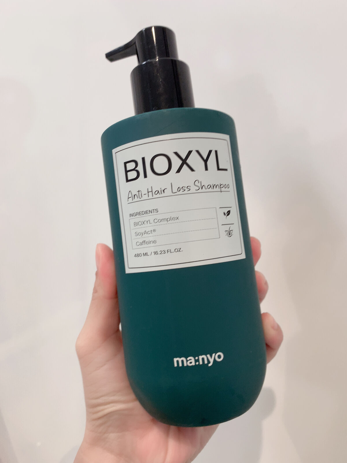 バイオクシル アンチヘアロスライン シャンプー／トリートメント/manyo/市販シャンプーを使ったクチコミ（2枚目）