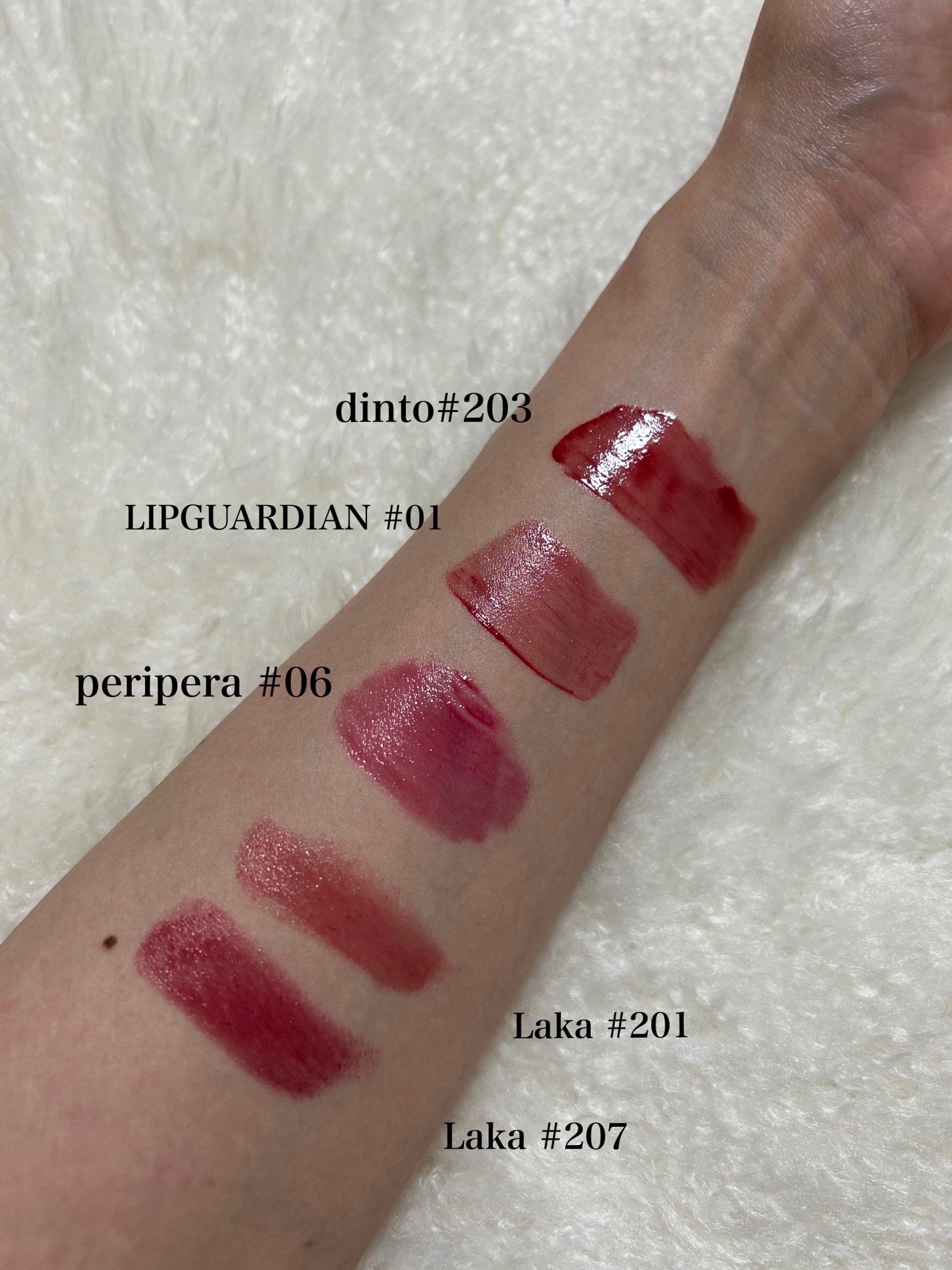 インク ムード グロイ ティント/PERIPERA/リップティントを使ったクチコミ(3枚目)