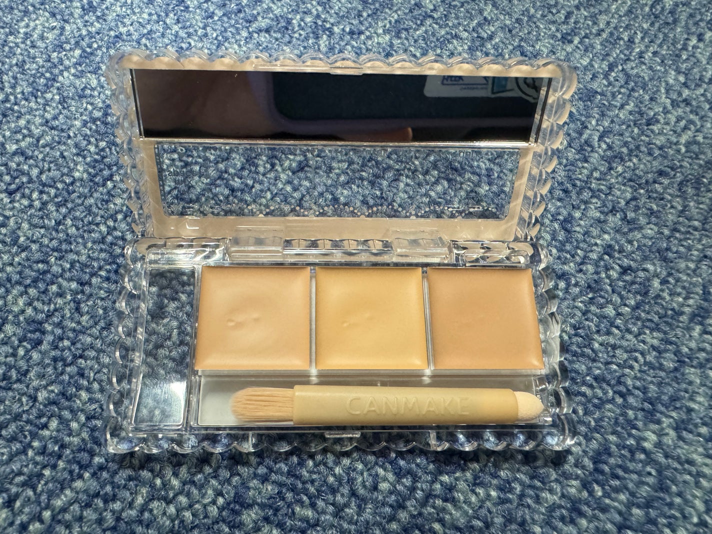 カラーミキシングコンシーラー/キャンメイク/パレットコンシーラーを使ったクチコミ(3枚目)