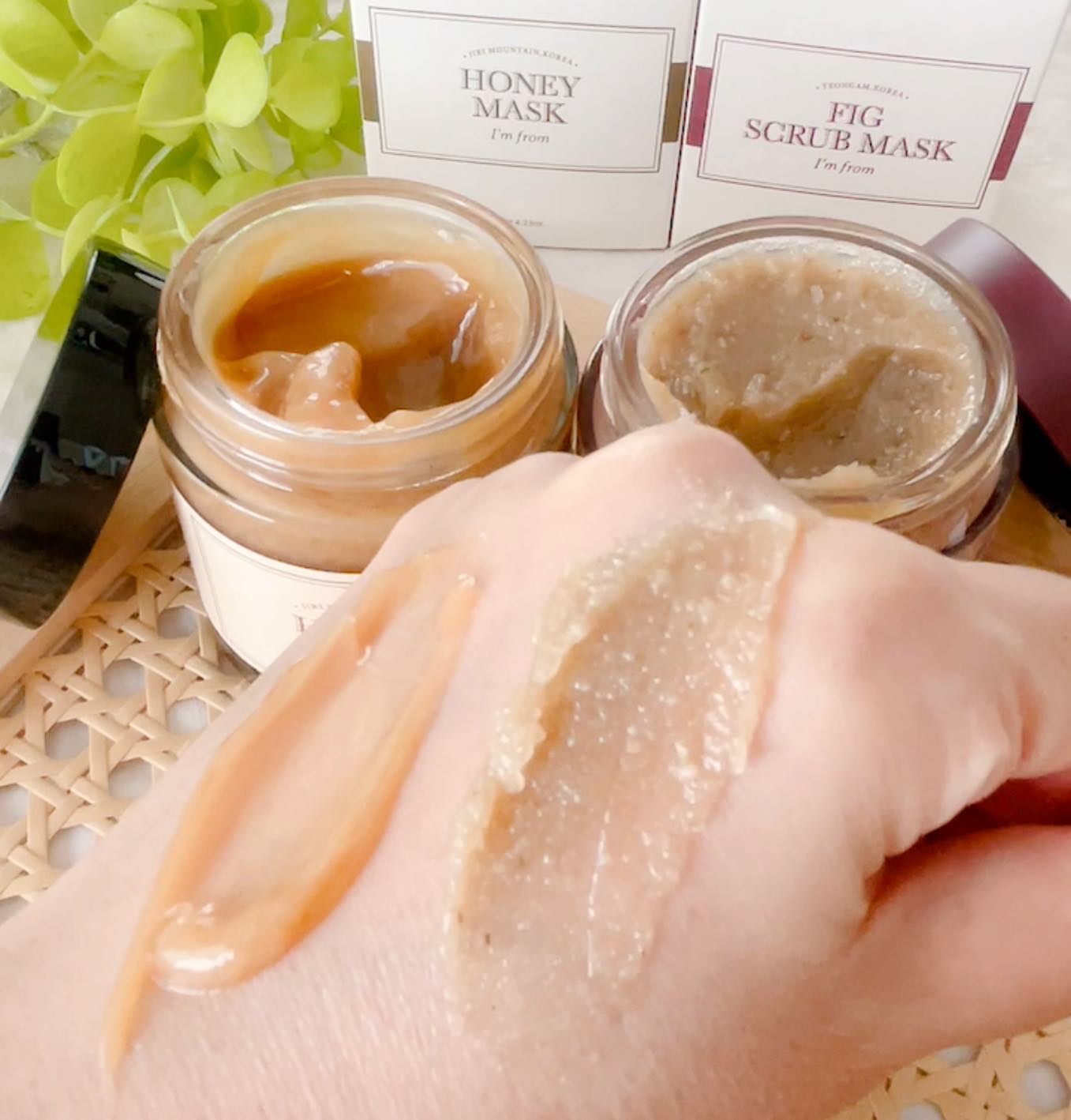 ハニーマスク/I'm from/洗い流すパック・マスクを使ったクチコミ（2枚目）