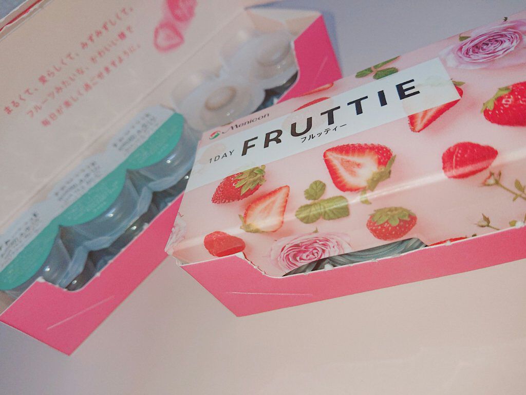 FRUTTIE 1day/メニコン/ワンデー（１DAY）カラコンを使ったクチコミ（1枚目）