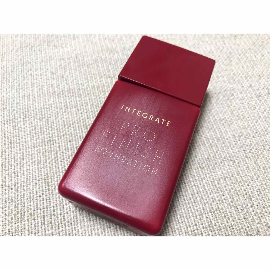 プロフィニッシュリキッド/インテグレート/リキッドファンデーションを使ったクチコミ（1枚目）