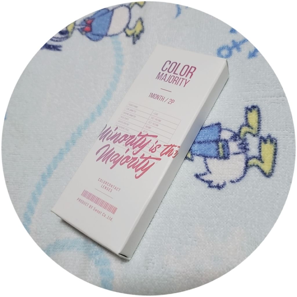カラーマジョリティー/カラーマジョリティー/カラーコンタクトレンズを使ったクチコミ(1枚目)