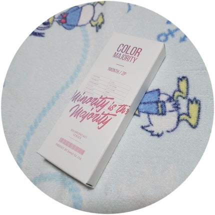 カラーマジョリティー/カラーマジョリティー/カラーコンタクトレンズを使ったクチコミ(1枚目)