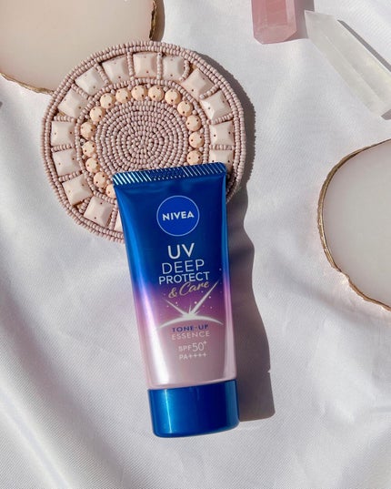 ニベアUV ディープ プロテクト&ケア トーンアップ エッセンス/ニベア/日焼け止めローションを使ったクチコミ(5枚目)