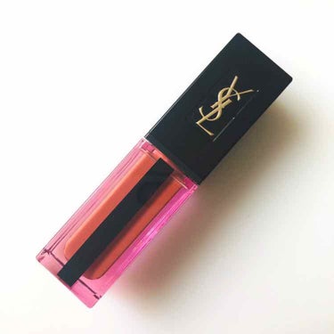 ルージュ ピュールクチュール ヴェルニ ウォーターステイン/YVES SAINT LAURENT BEAUTE/口紅を使ったクチコミ（1枚目）