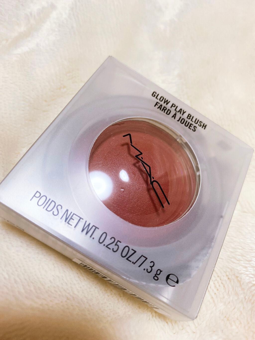 グロー プレイ ブラッシュ/M・A・C/ジェル・クリームチークを使ったクチコミ(1枚目)