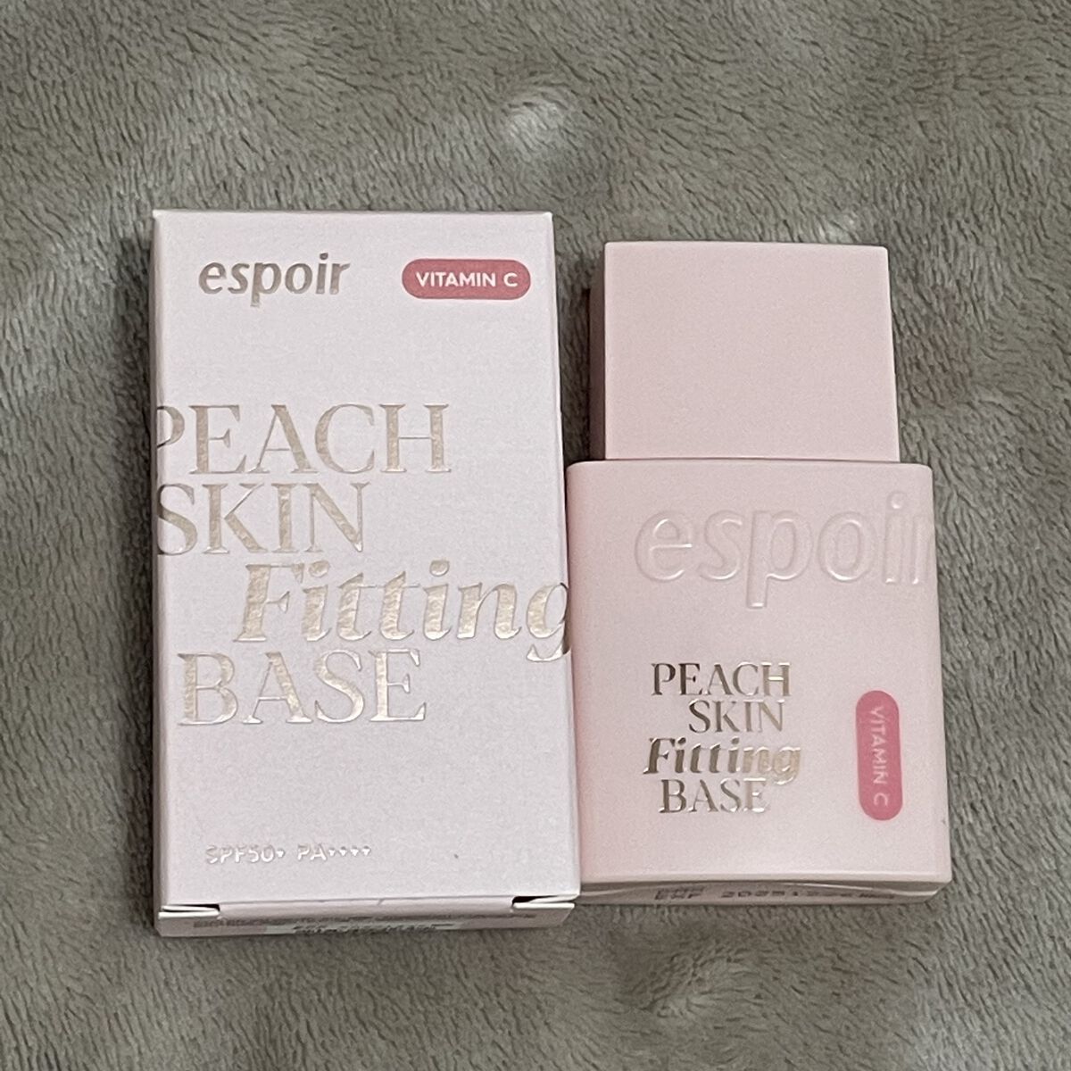 ピーチスキンフィッティングベース オールニュー SPF50 PA++++/espoir/化粧下地を使ったクチコミ（1枚目）